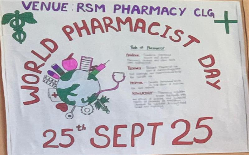 25th September world pharmacist day